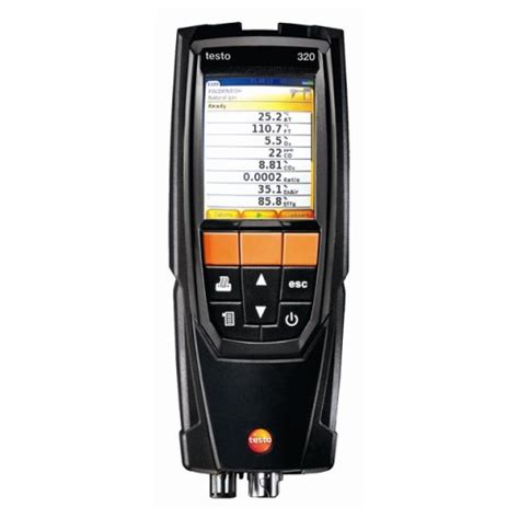 Testo flue gas analyser service and calibration